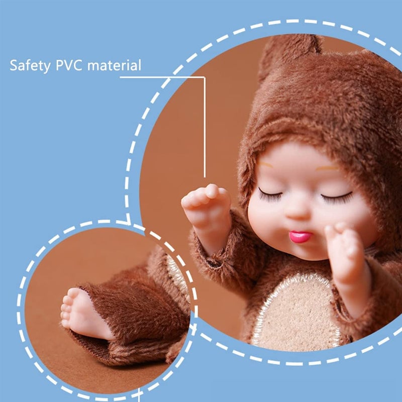 Mini genfødte babydukker | Naturtro, realistiske babydukker