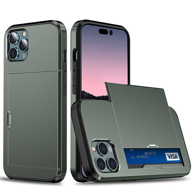 Telefoncover med indbygget tegnebog