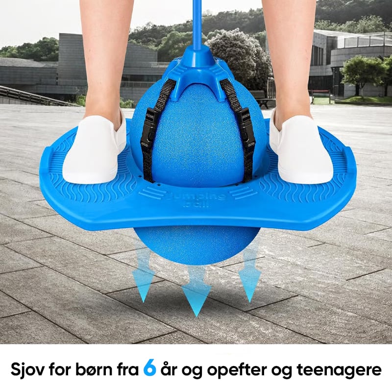 Balancerende hoppebold til børn