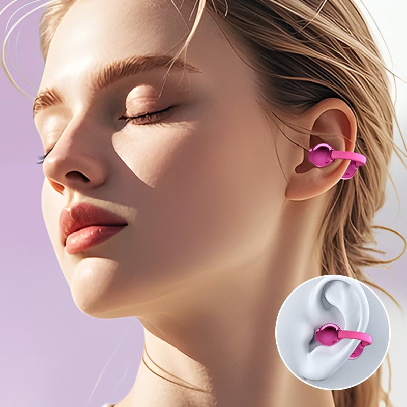 Stilfuldt klips-på trådløst headset