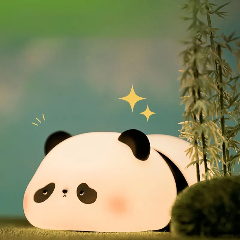 Panda Tummy Time natlampe