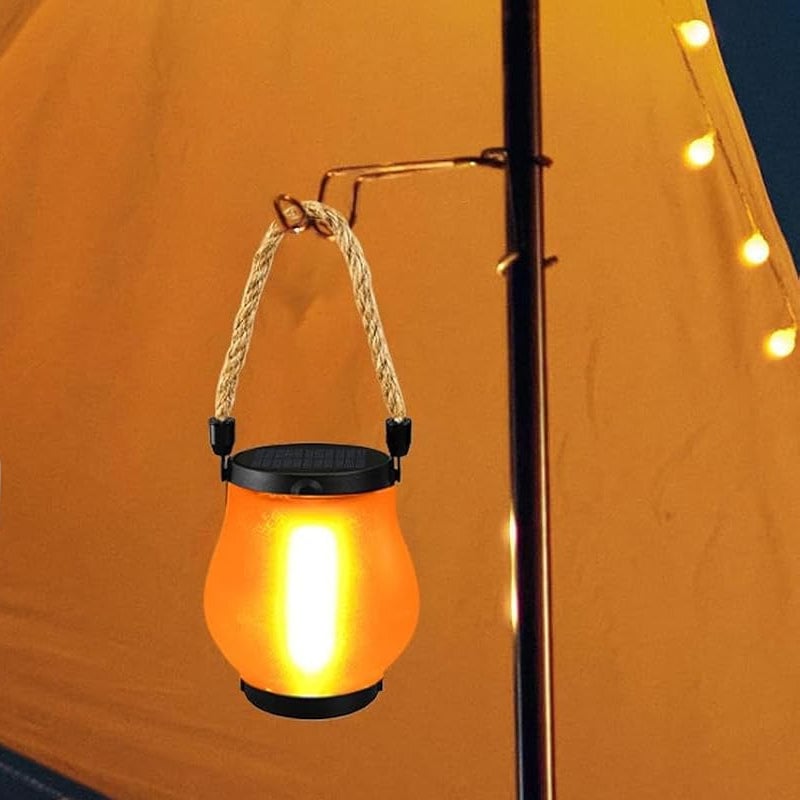 Solcelledrevne udendørs camping lanternelamper