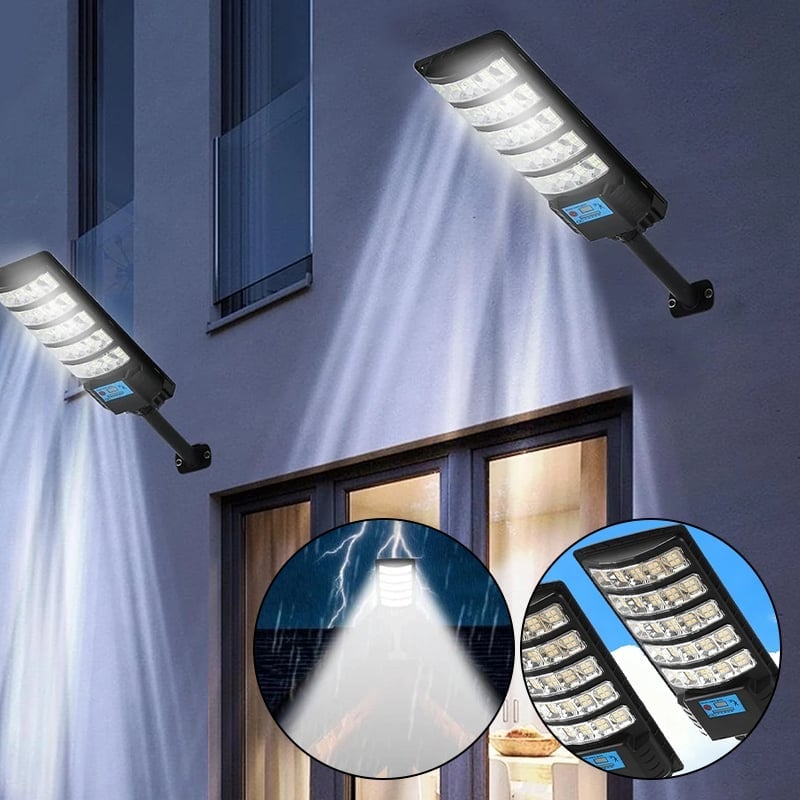 Solcelledrevne automatiske sensor gadelygter til gårdhaver