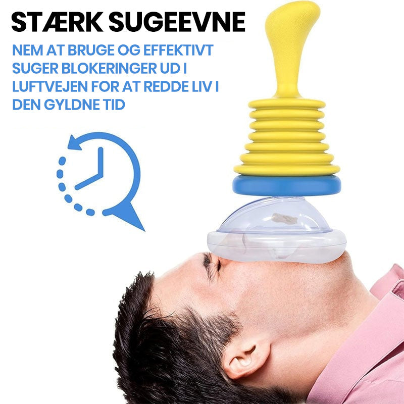 Luftkapacitetstræner + anti-kvælningsenhed