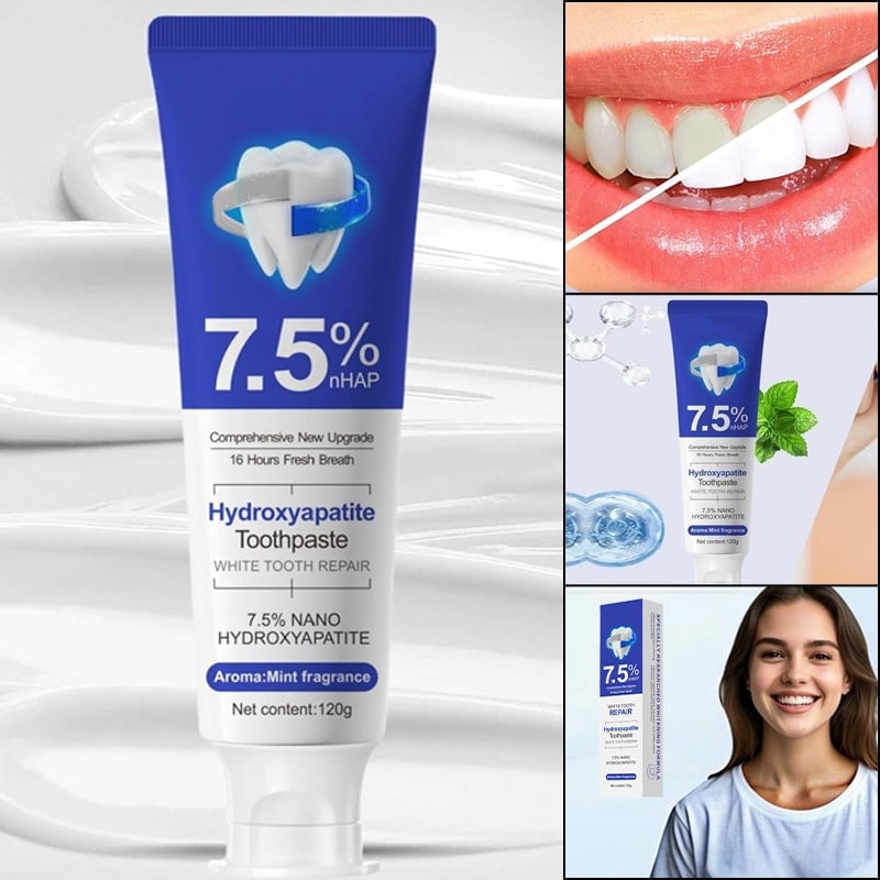7,5% nano hydroxyapatit tandpasta
