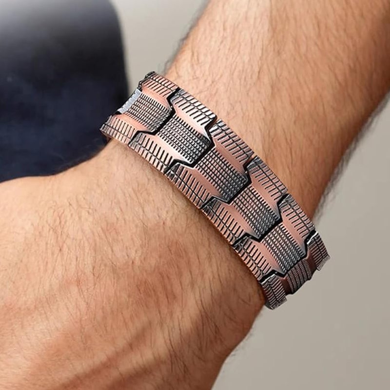 Ultrastærkt magnetisk kobberarmbånd