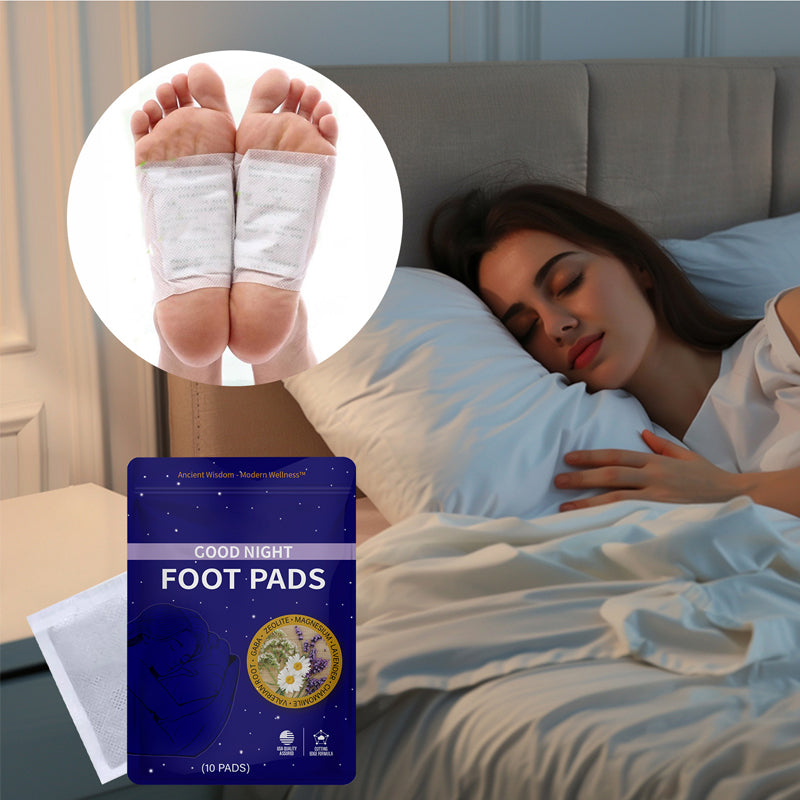 Night arrangement poison foot patch