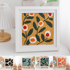 Håndlavet gør-det-selv-garn stansenålesæt