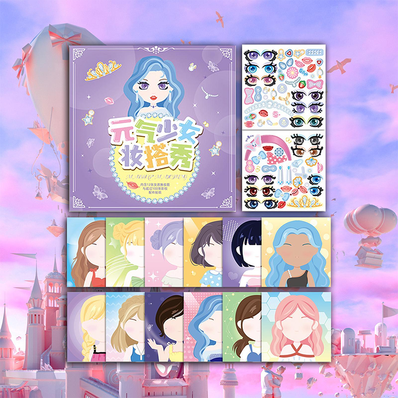 Klistermærkebog til drenge & piger