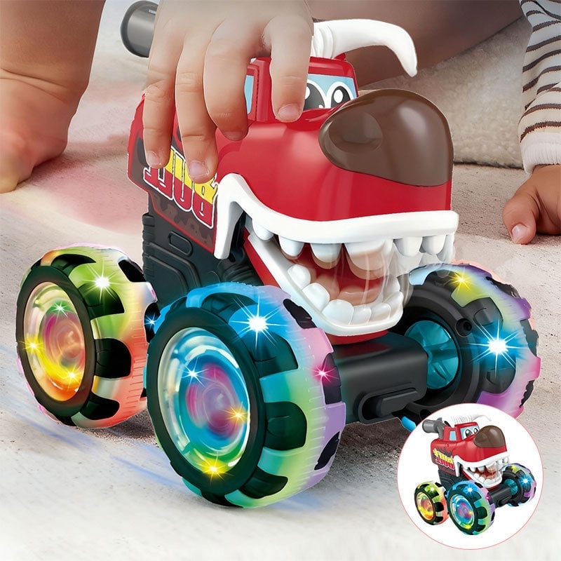 Glødende monster truck legetøjsbil