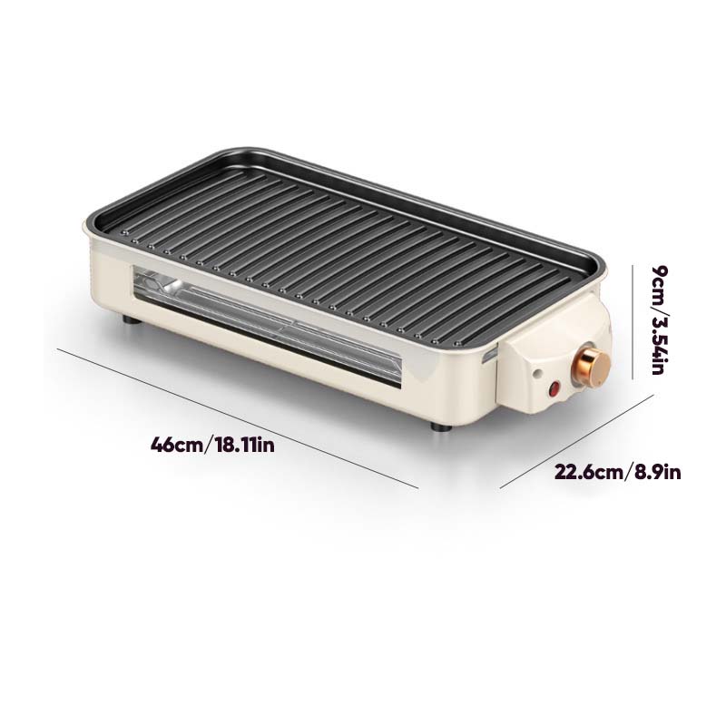 SAKER® Elektrisk Indendørs Grill