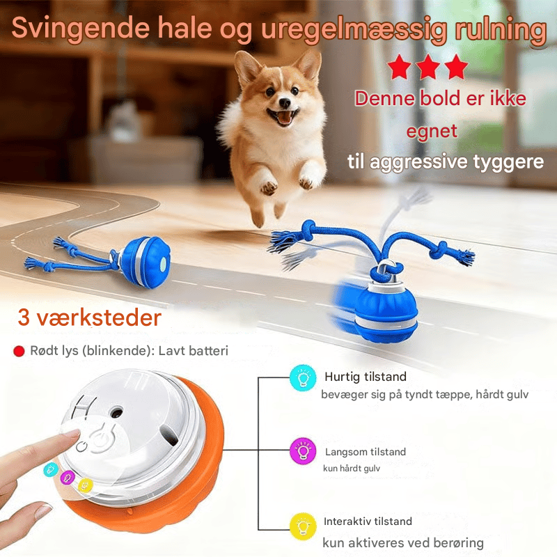 Interaktiv Smart Rullende Kæledyrsbold