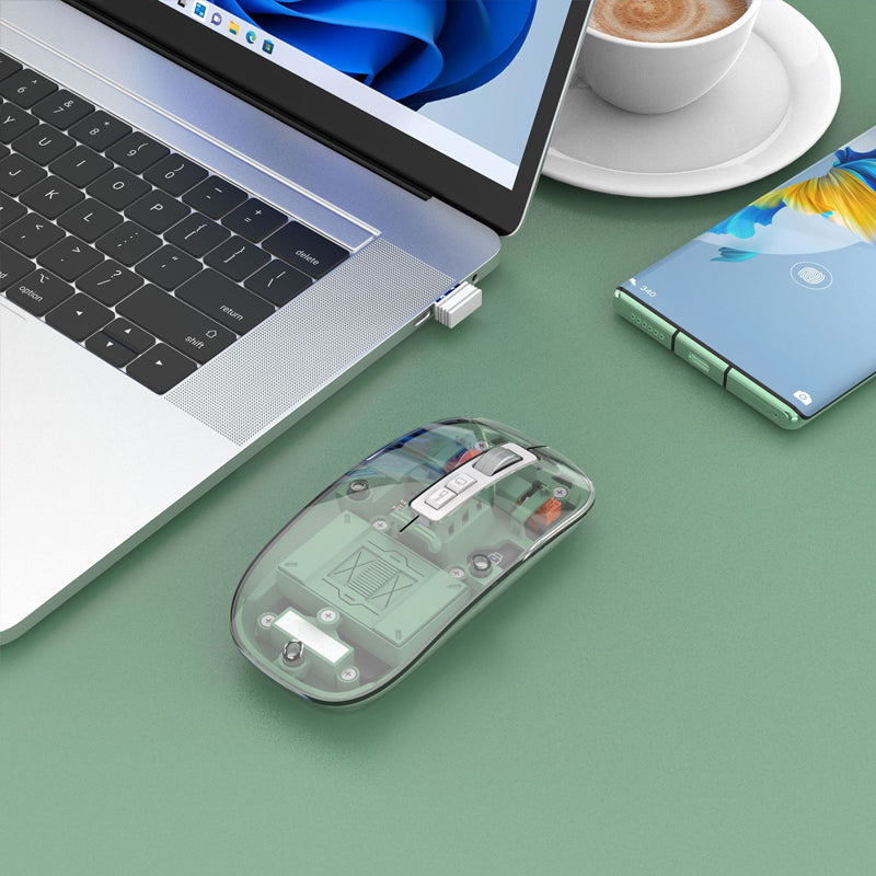 Wireless Bluetooth Transparent Mouse