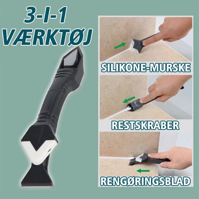 20【Sale】Silikone fugeværktøj, 3 stk.