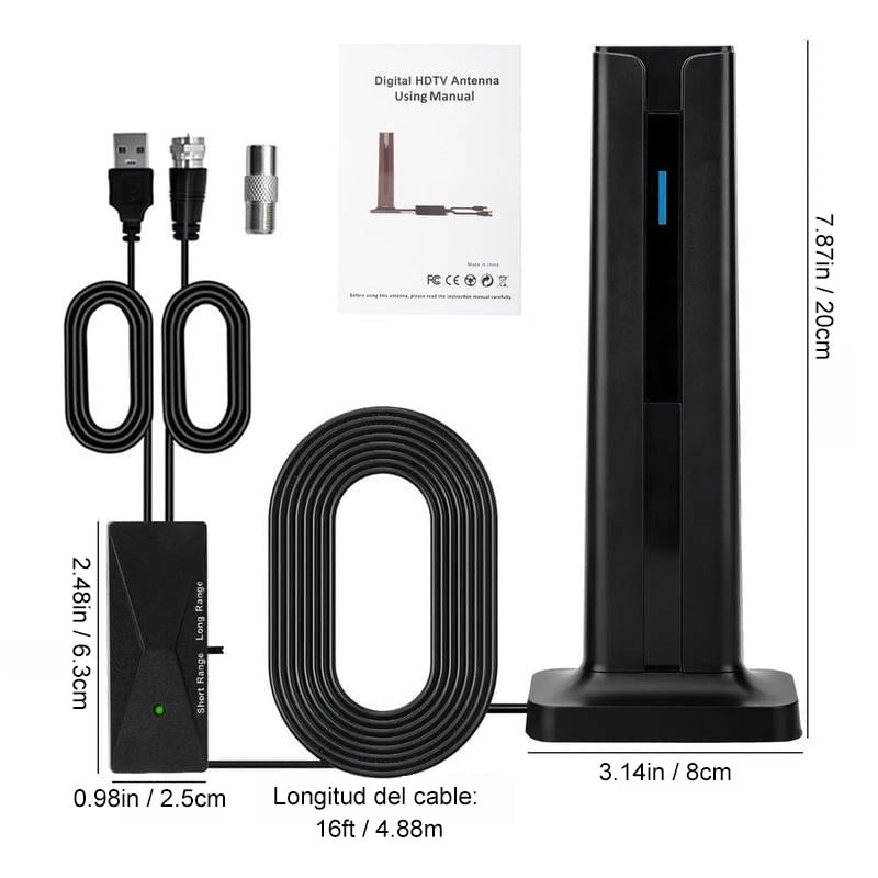 Digital langtrækkende HD-antenne