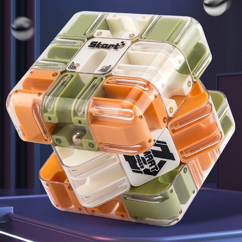 3D rullebold labyrintterning