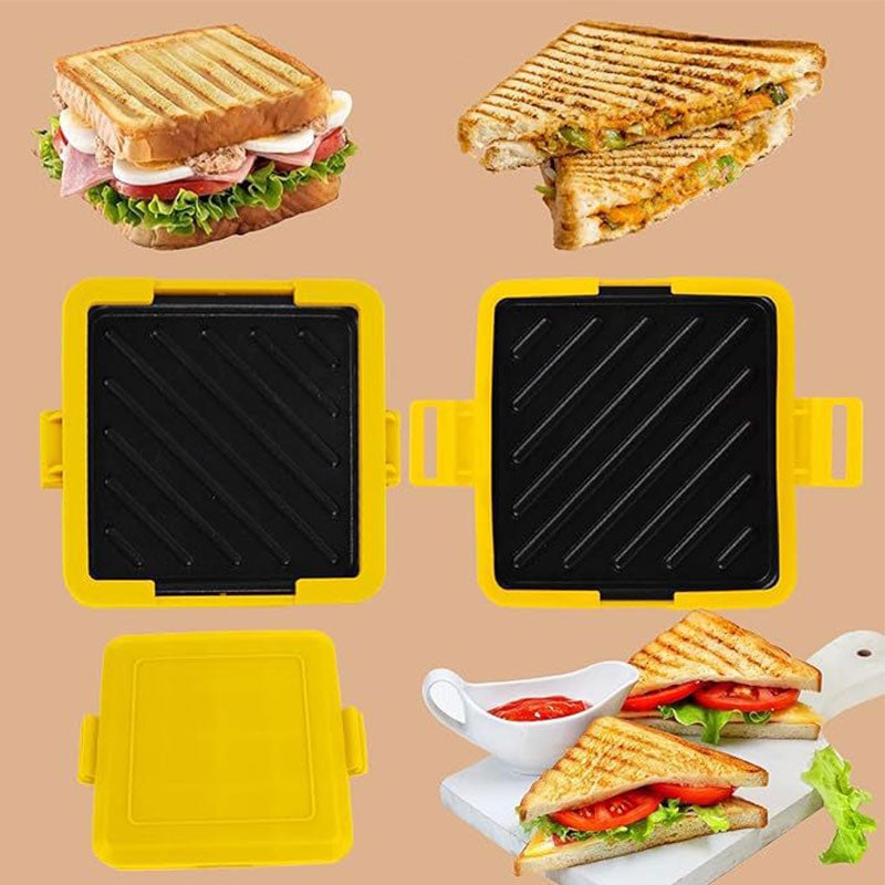 Nem og hurtig sandwichbeholder til mikrobølgeovn