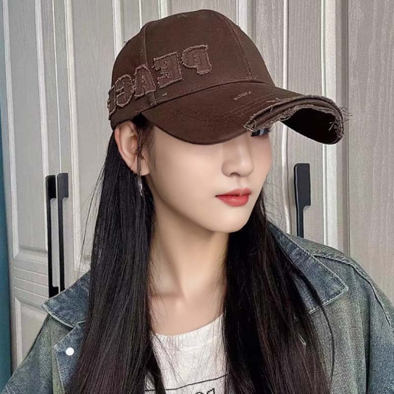 Vintage distressed baseballkasket