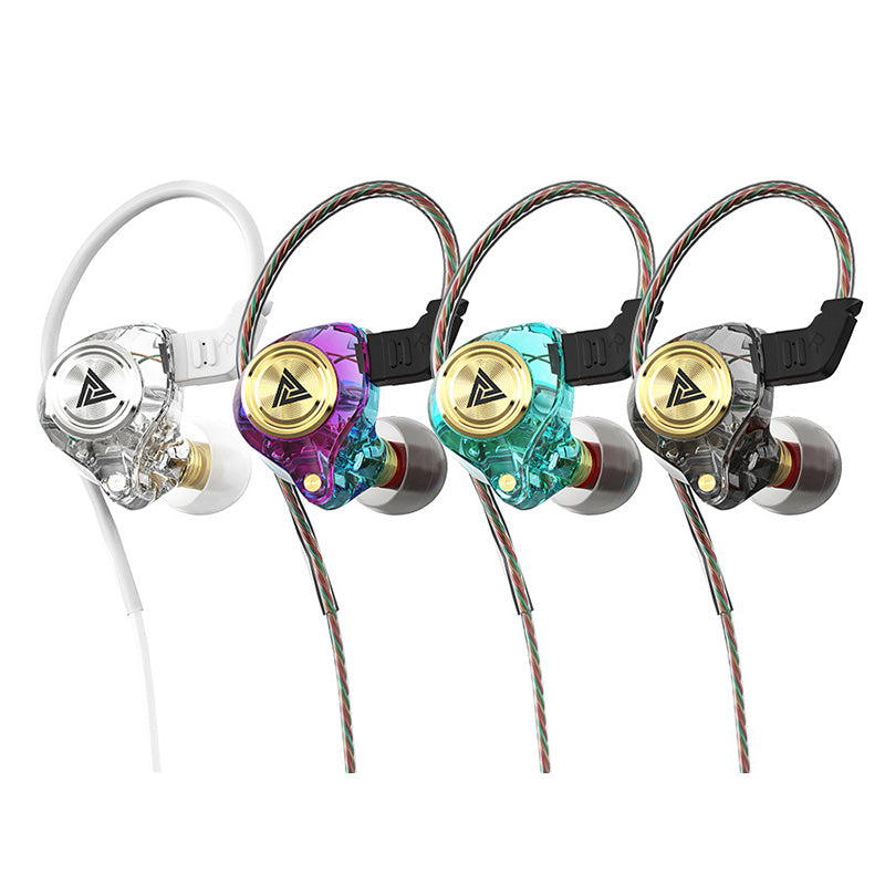 Headset med kabel og mikrofon