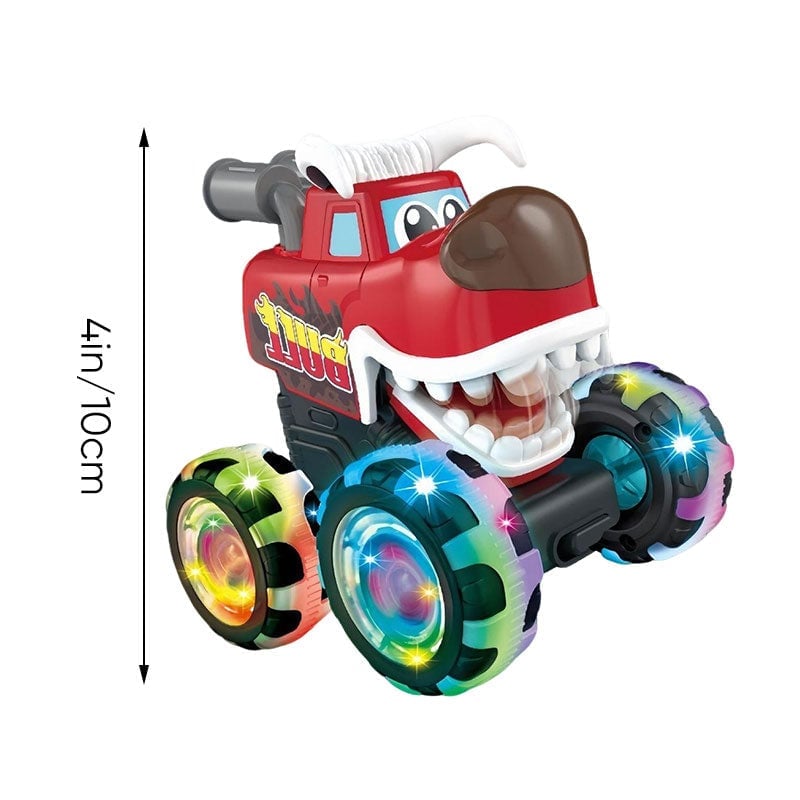 Glødende monster truck legetøjsbil