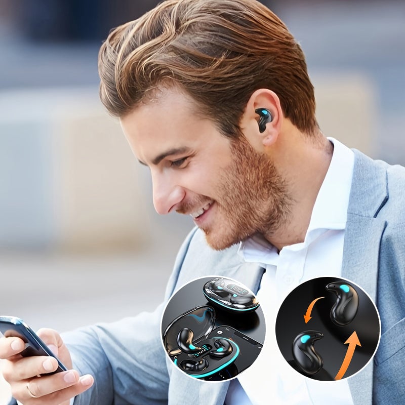 Knogleledende Bluetooth-øretelefoner til søvn