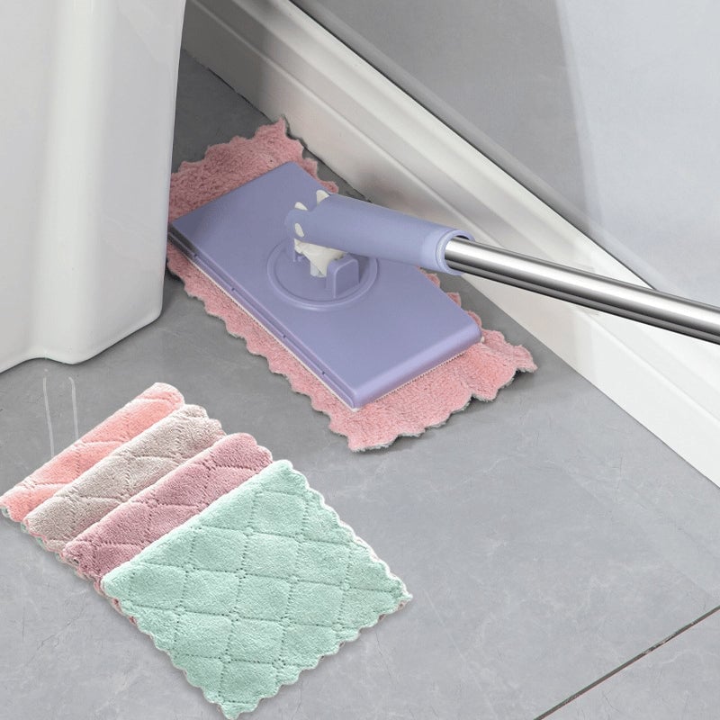 Handige mini-mop met doekwisselfunctie