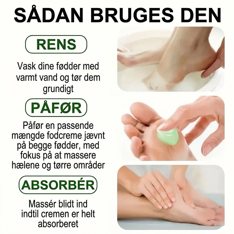 Fodcreme med Tea tree olie