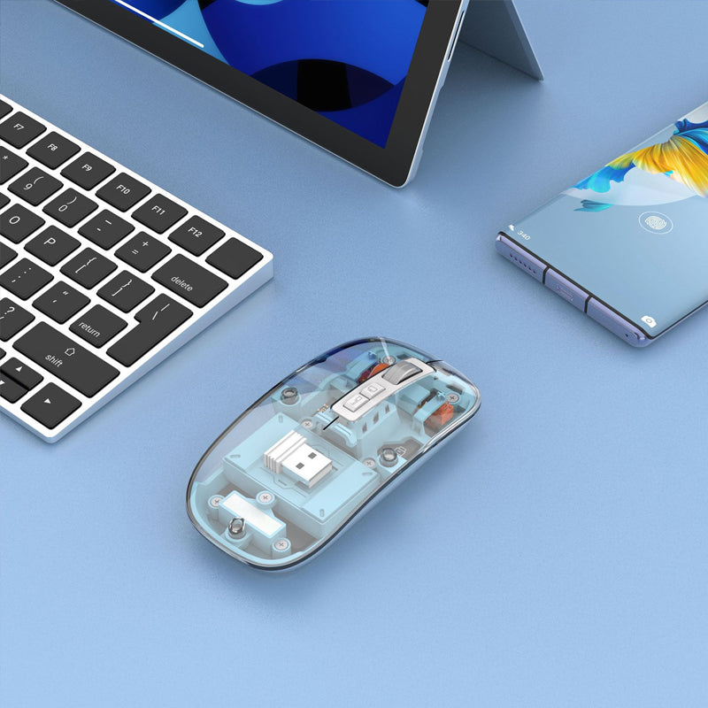 Wireless Bluetooth Transparent Mouse