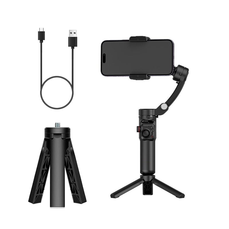 Smart 3-akset Gimbal stabilisator med AI Tracking – Professionelt Videooptagelsesværktøj