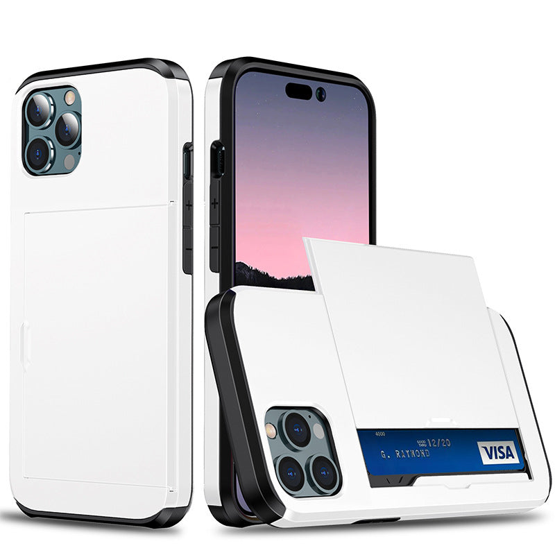 Telefoncover med indbygget tegnebog