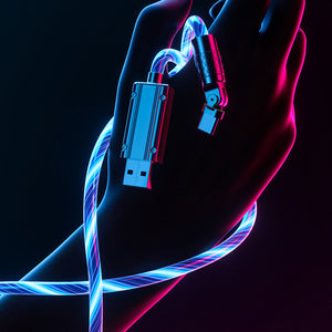 Streamer-datakabel med roterende hoved