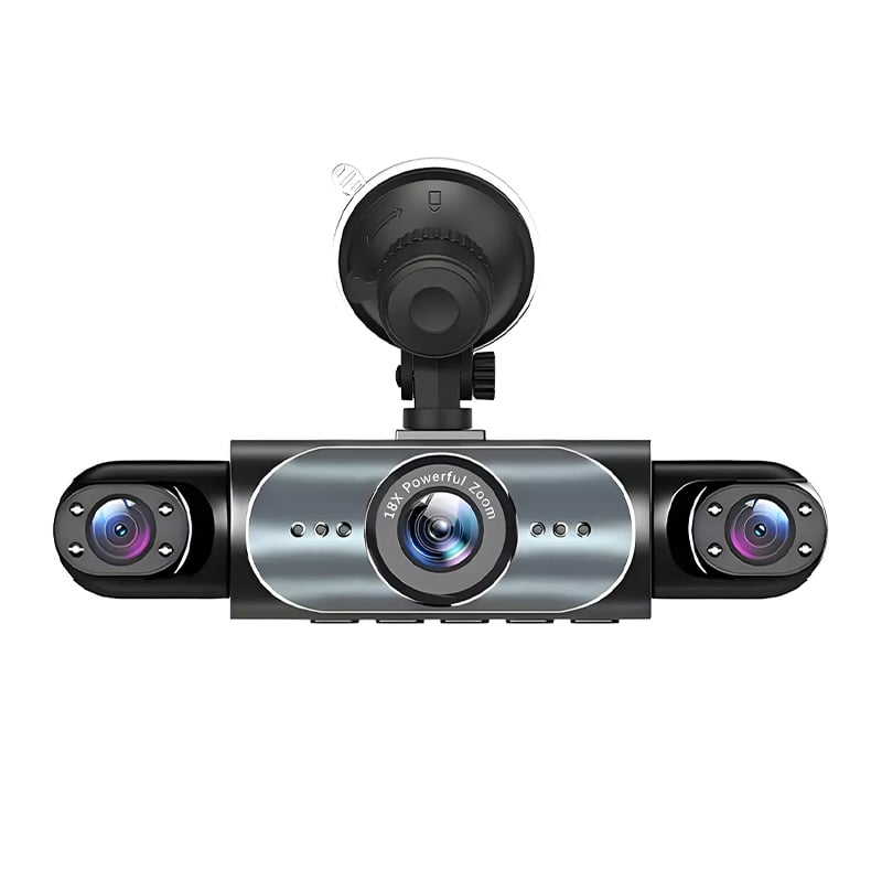 Fire-kanals overvågnings-dashcam