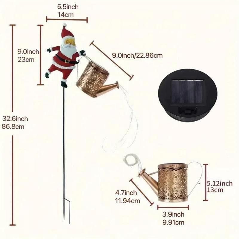 Sakerplus® Solcelledrevne havelamper i juletema