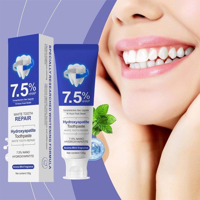 7,5% nano hydroxyapatit tandpasta