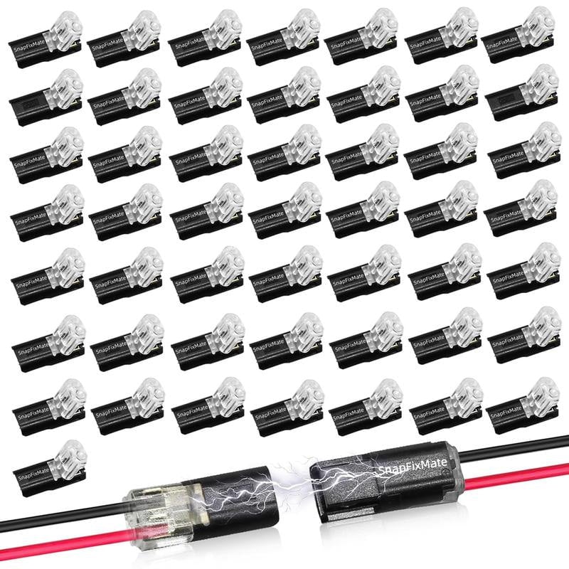 LED-forbinderstik med låsespænde