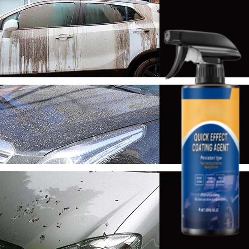 Skinnende og beskyttende belægningsspray til bilen