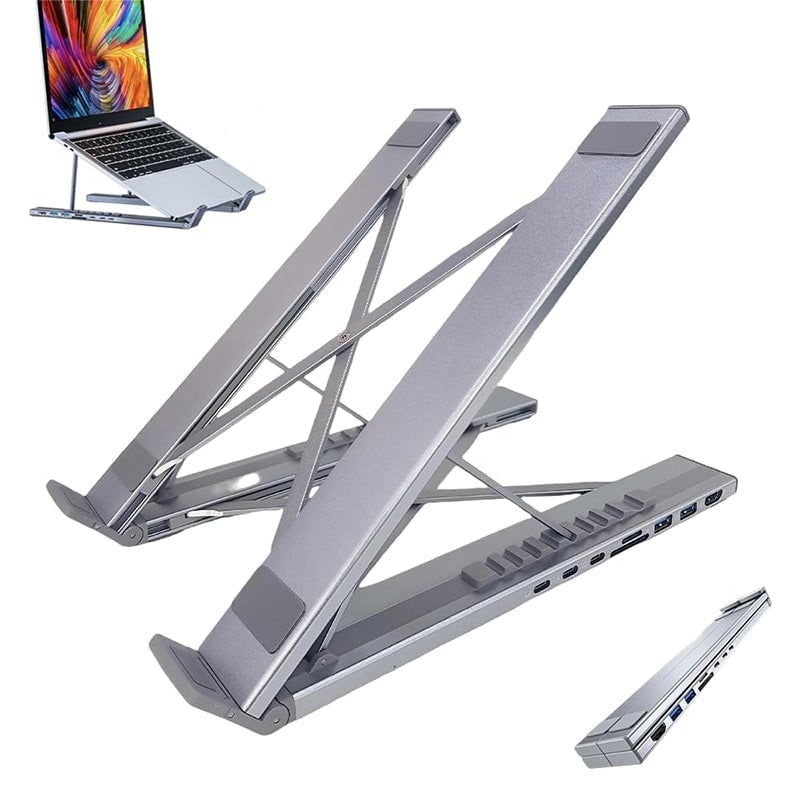 8-i-1 USB-C docking station til bærbar computer
