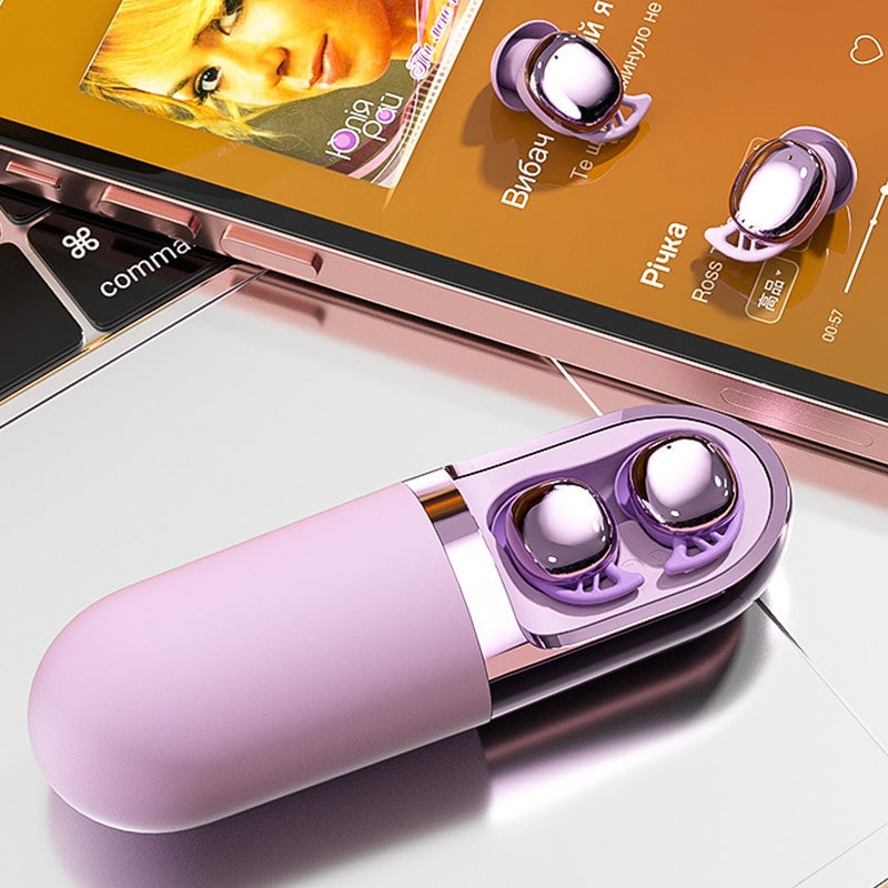 Trådløst usynligt Bluetooth headset til søvn