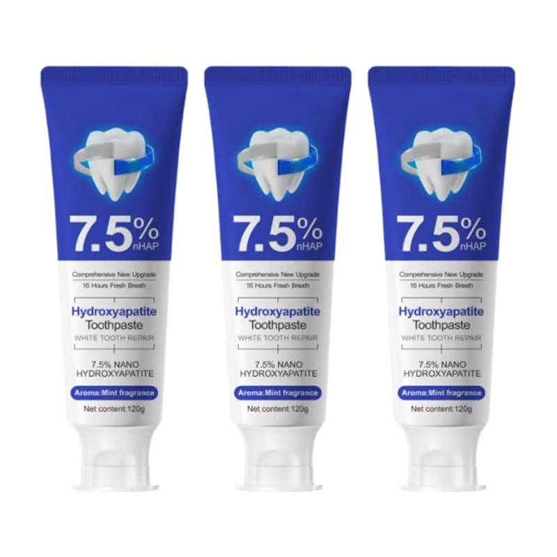 7,5% nano hydroxyapatit tandpasta