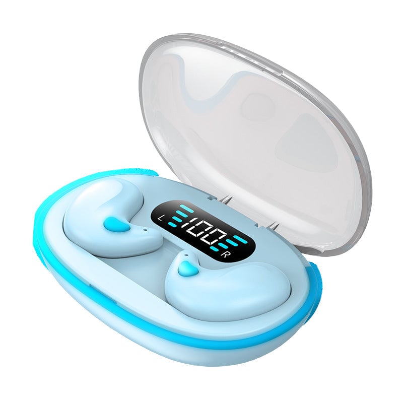 Knogleledende Bluetooth-øretelefoner til søvn