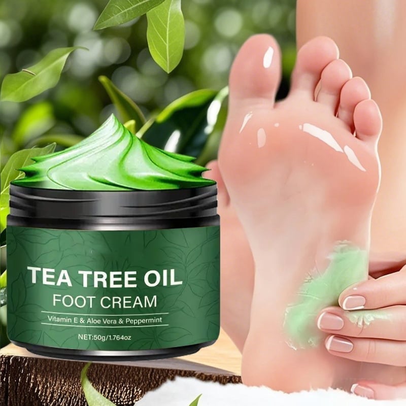 Fodcreme med Tea tree olie
