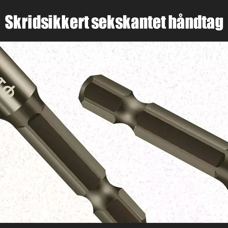 Firebladet serreret excentrisk bor