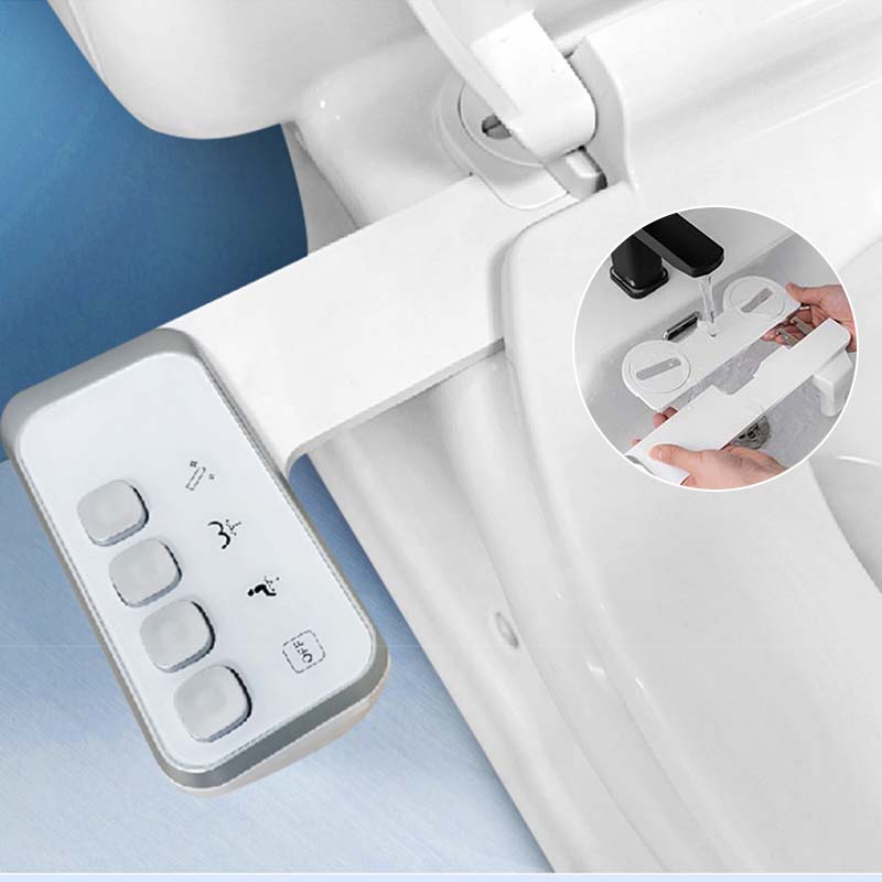 Ikke-elektriske lille bidet med knapper