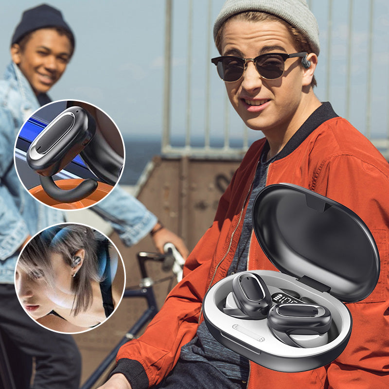 3D surround sound åbent bluetooth headset