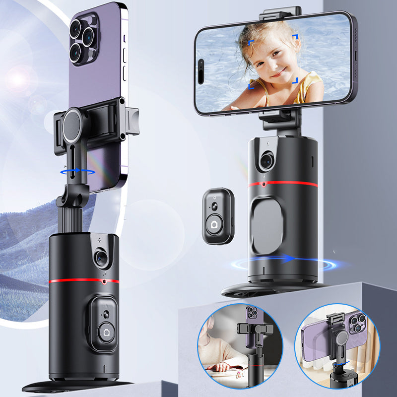 360° Smart Tracking Gimbal med ansigtsgenkendelse