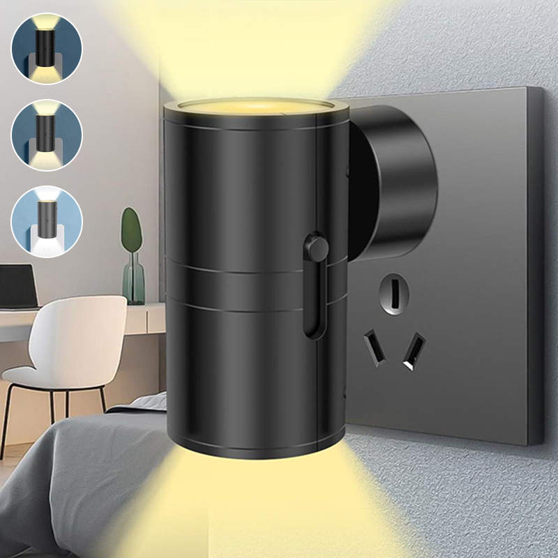 Natlampe med bevægelsessensor (2 stk.)
