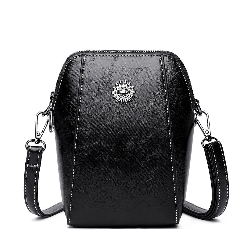Mini Crossbody taske i blødt kunstlæder
