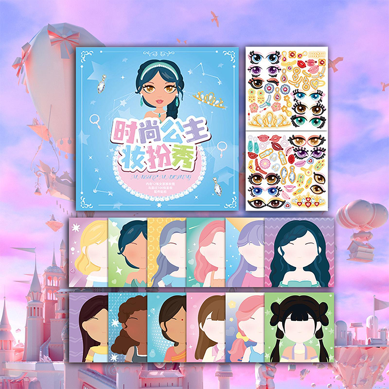 Klistermærkebog til drenge & piger