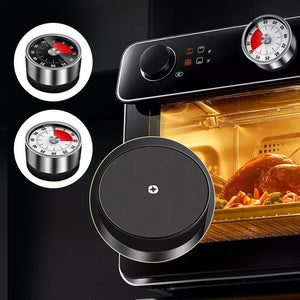 Køkkenur i rustfrit stål