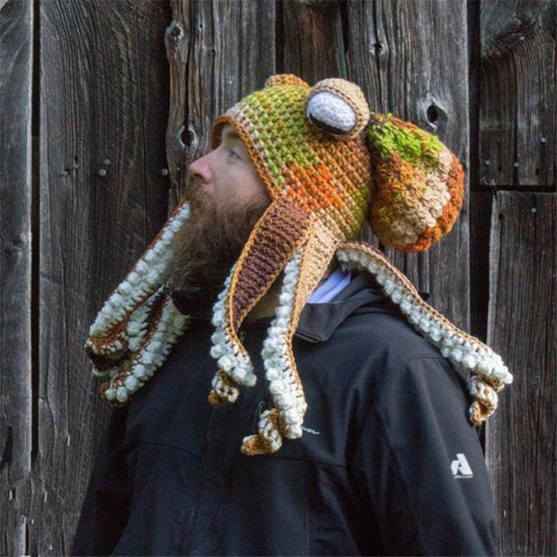 Crochet Blækspruttehue